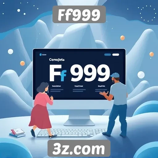 Experiência de usuário no site Ff999